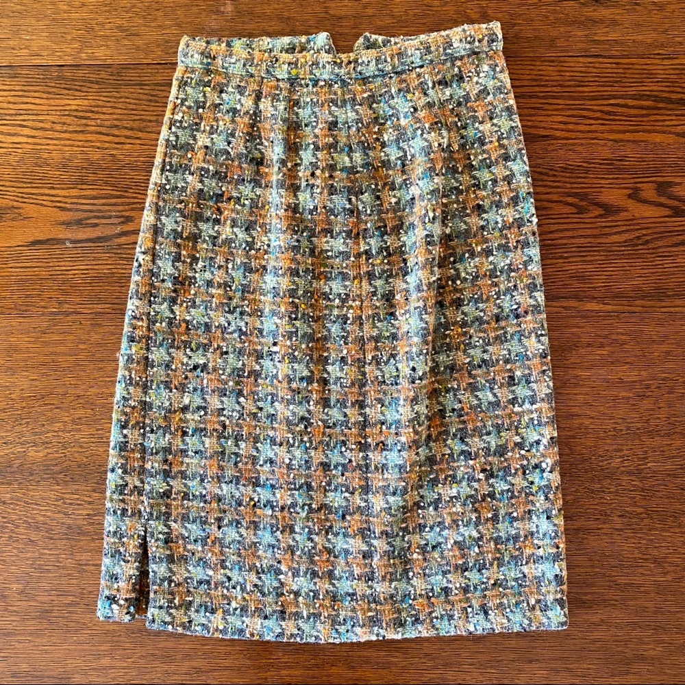 Vintage Wool Handmade Skirt